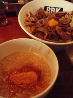 「バーベキューつけ麺 【850円】」@俺達の麺Style Boo Boo Kingの写真