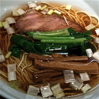 「中華そば（￥750）大盛（11:30~14:30 ￥0）」@睦月の写真