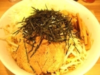 「汁なし味噌カレーラーメン(大盛)」@麺屋三正の写真