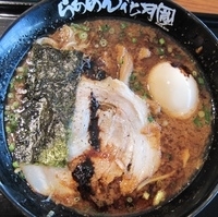 「嵐げんこつらあめんBLACK」@らあめん花月嵐 イオンモール羽生店の写真