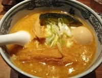 「味玉味噌らーめん 【950円】」@創始麺屋武蔵の写真