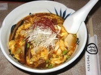 「冬野菜の和風酸辣湯麺（さんらーめん） 800円」@与ろゐ屋の写真