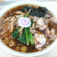 「青島ラーメン+自家製麺50円増+自家製チャーシュー50円増+自家」@青島食堂 秋葉原店の写真