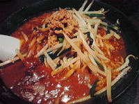 「にらもやしカレーらーめん こいこく 辛口」@麺屋 ここいち 新宿小滝橋通り店の写真