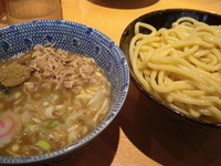 「つけめん850円+豚ほぐし150円」@六厘舎の写真