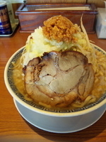 「ふじ麺+ニンニク多め」@常勝軒 伊勢崎総本店の写真