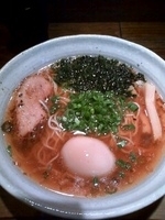 「魚介醤油ラーメン 煮玉子」@麺や 幸村の写真