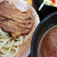 「さつま芋のつけ麺【12月限定】 680円」@麺屋青山 臼井店の写真