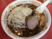 「ラーメン（600円）麺カタメ」@永楽の写真