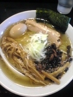 「揚げねぎらーめん（塩）+メンマ+味玉」@麺堂 稲葉の写真