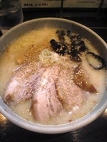 「チャーシューめん（塩）+ネギごはん」@らーめん ふくのやの写真