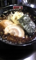 「黒ラーメン」@麺屋やだらの写真