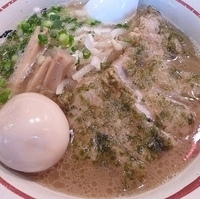 「豚天ら～麺 並（味玉トッピング）」@麺屋武蔵 二天 池袋店の写真