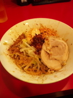 「特製まぜそば」@ジャンクガレッジ 東大宮店の写真