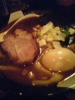 「味玉煮干ラーメン」@すごい煮干ラーメン凪 新宿ゴールデン街店 本館の写真