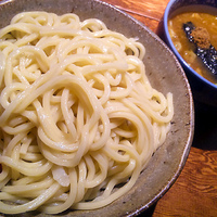 「つけ麺（大）700円→350円（オープン記念半額）」@つけ麺専門店 三田製麺所 六本木店の写真