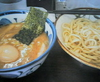 「味玉つけめん（あつもり）850円」@つけめん 玉 本店の写真