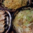 ちゃんぽん￥600+餃子￥300+炒飯￥600