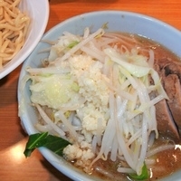 「つけ麺（小 850円）+ニンニク」@ラーメン二郎 八王子野猿街道店2の写真