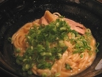 「油めん」@とんこつらーめん てっぺん中村橋の写真