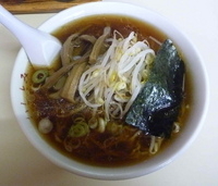 「らーめん（650円）」@しら鳥の写真