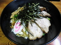 「肉醤油 （並）」@油濱 新狭山店の写真