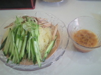 「つけめん（ざるそば風） 650円」@かっぱちゃんの写真