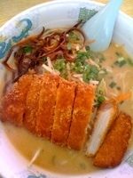 「味噌カツラーメン￥910」@味良の写真