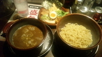 「つけめん並全部のせあつもり」@光麺 池袋西口店の写真