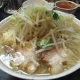正油ラーメン（ニンニク）￥700