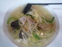 「タンメン+ニラレバ炒め」@中国料理 燕京の写真