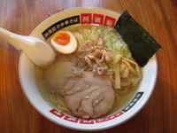 「地頭鶏阿波家ラーメン+讃岐コーチン玉子ご飯」@地頭鶏ラーメン本舗 阿波家 宇都宮店の写真