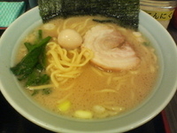 「醤油ラーメン 並（全て普通）」@横浜家系ラーメン 港家の写真