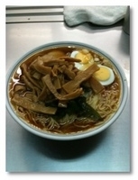 「メンマラーメン（大盛り）」@西新井ラーメンの写真