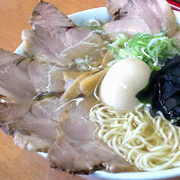 「塩チャーシュー麺+大盛（麺硬め）」@尾道ラーメン 正ちゃんの写真