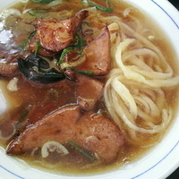 「レバーラーメン（麺カタメ）¥750」@蘭苑の写真
