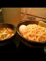 「味玉つけ麺（大盛）」@づゅる麺 池田の写真