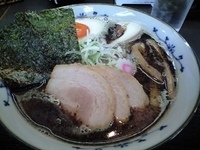 「特製黒とんこつラーメン」@豚骨ラーメン専門店 二福神の写真