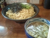 「つけ麺 ベジ豚骨魚介（大盛り430g?） 780円+100円」@めん屋 まんまるの写真