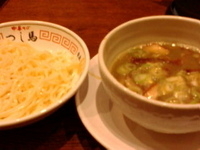 「つけめん（小）650円」@中華そば つし馬の写真