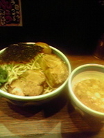 「極太チャーシューつけ麺」@戯拉戯拉の写真