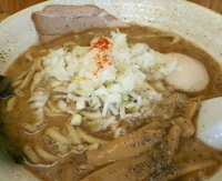 「らーめん￥750+味玉￥100」@つけめん・らあめん 福は内の写真