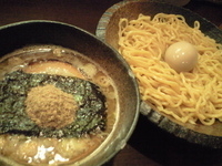 「味玉つけ麺（並）」@つけ麺屋 ひまわりの写真