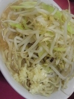 「小ラーメン（ニンニクまし）¥650」@ラーメン二郎 ひばりヶ丘駅前店の写真