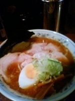 「チャーシューメン中盛り（900円）+半ライス（100円）」@麺屋 律の写真