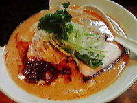 「（限定）あん肝と海老の味噌らーめん　850円」@らーめん・つけめん いつ樹の写真