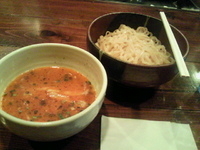 「辛つけ麺」@らーめん Zootの写真