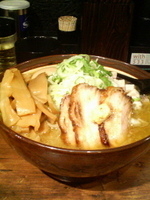 「味噌ら～めん  お得?!トッピング+大盛り」@麺武 虎龍の写真