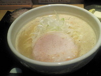 「限定 こってり塩」@つけ麺 道の写真