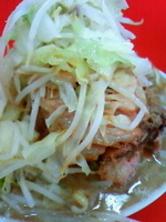 「大ラーメン豚ダブル（950円）」@ラーメン二郎 茨城守谷店の写真